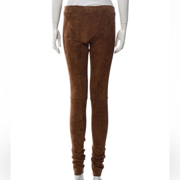 Salvatore Ferragamo Suede Pants - Picture 2 of 3